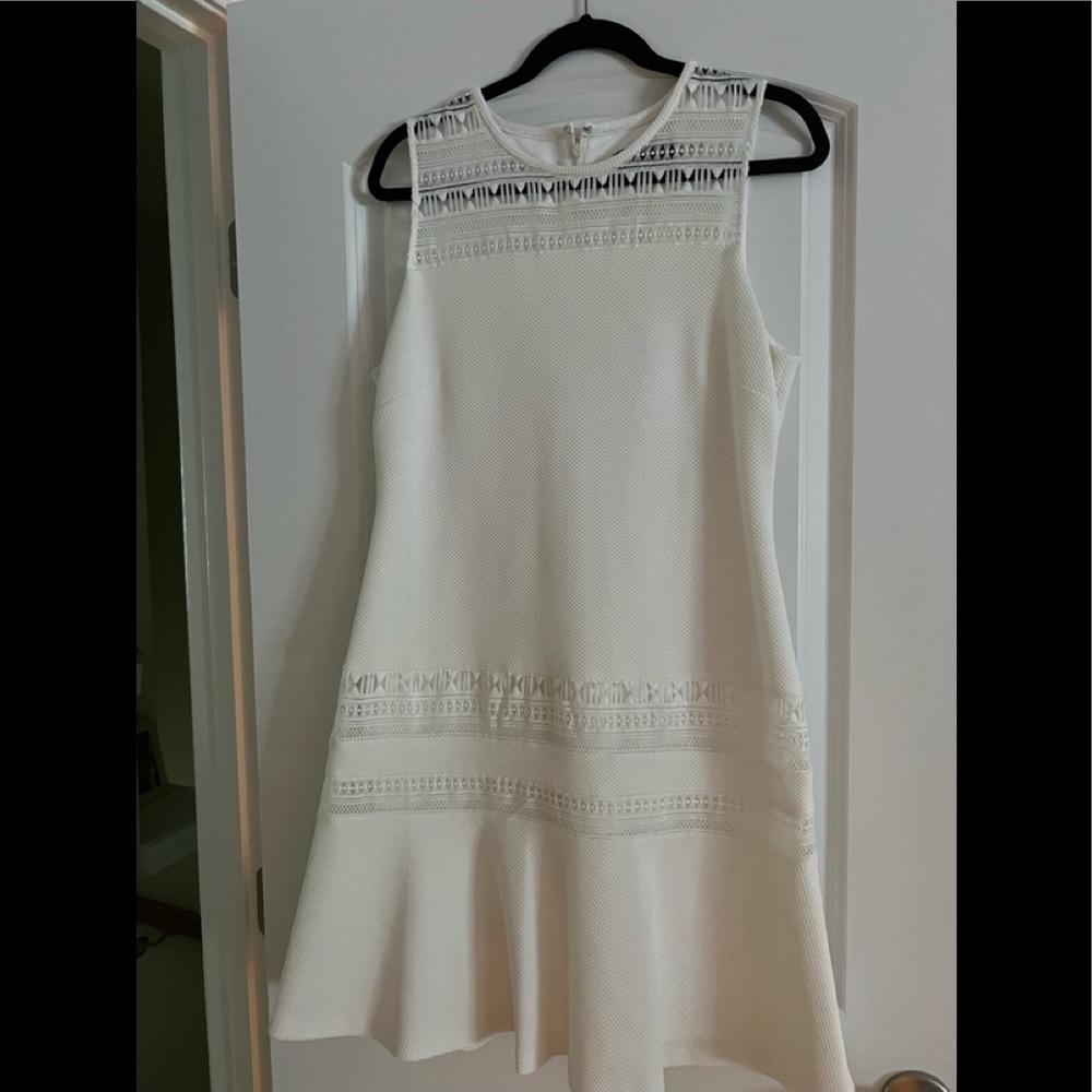Ivanka Trump mini white dress